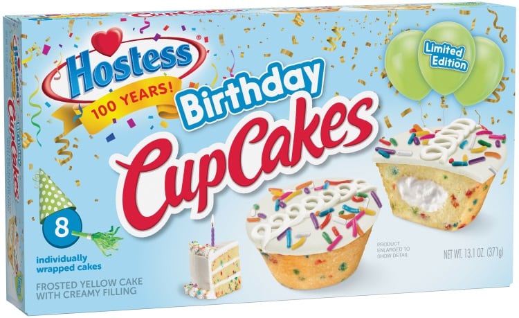 Hostess Birthday CupCakes
