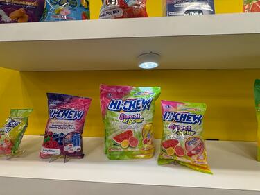 Hi-Chew's Sweets & Sour mix featuring watermelon, lemon and grapefruit flavors.