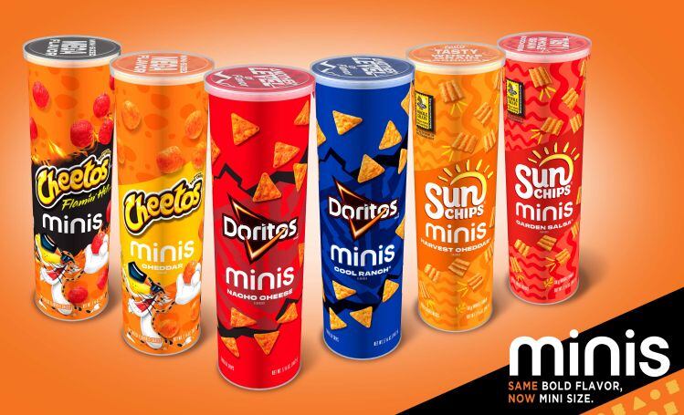 Frito Lay unveils bite-size versions of its classic snacks