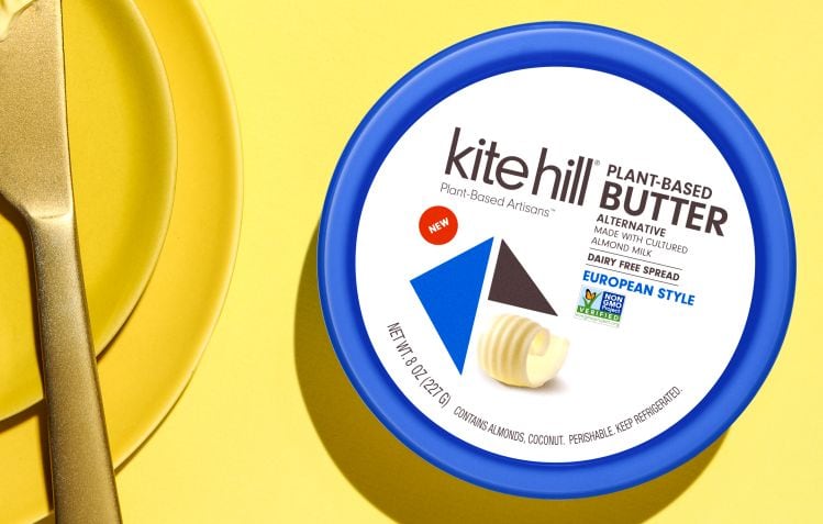 Kite Hill enters plant-based butter category as SPINS unveils new data on plant-based dairy market
