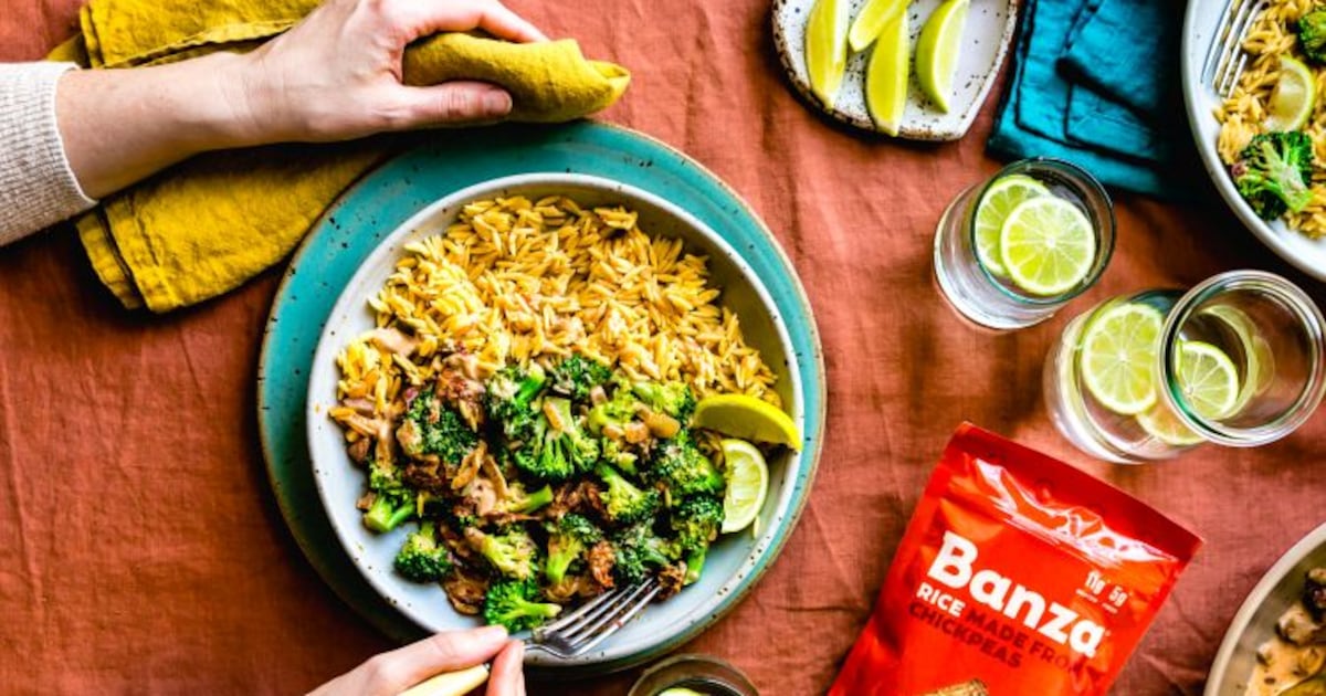 Banza unveils high protein, low carb, chickpea rice