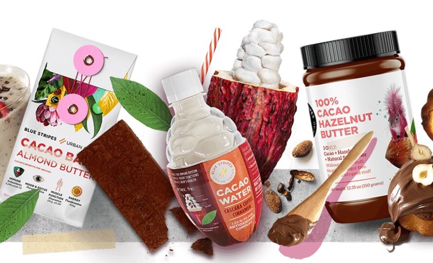 Blue Stripes blends whimsy, functional health & sustainability to start a ‘whole cacao revolution’