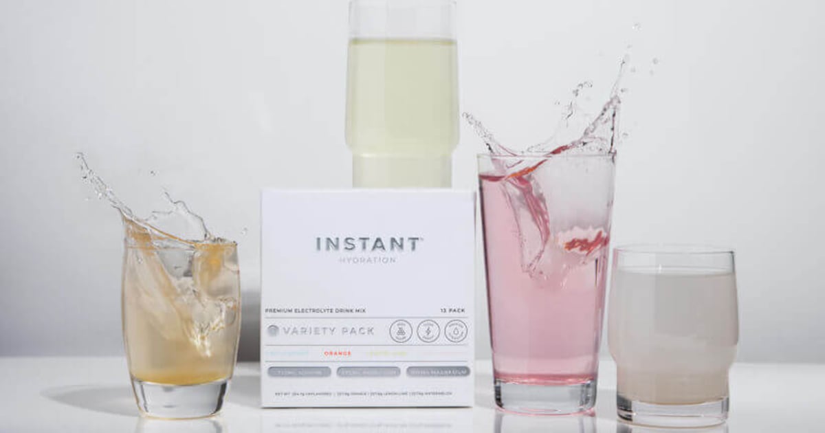 Instant Hydration debuts electrolyte packets for refreshment, recovery