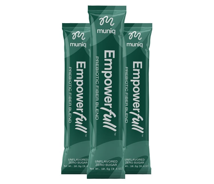 Prebiotic fibers on the go from Muniq