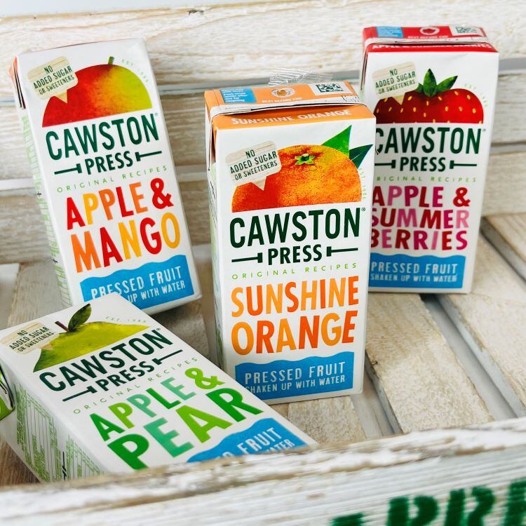 Get a taste of summer with Cawston Press Sunshine Orange Fruit Water