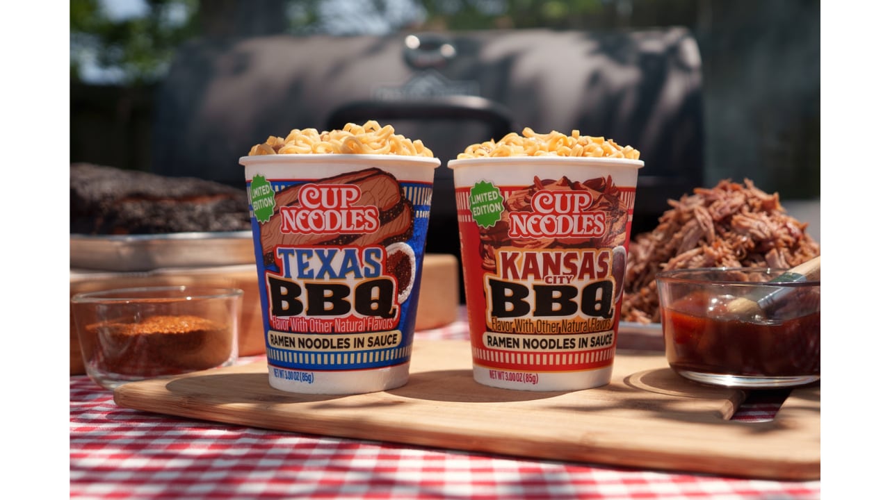 Cup Noodles is bringing the summer flavor with a new lineup of BBQ-flavored varieties.
