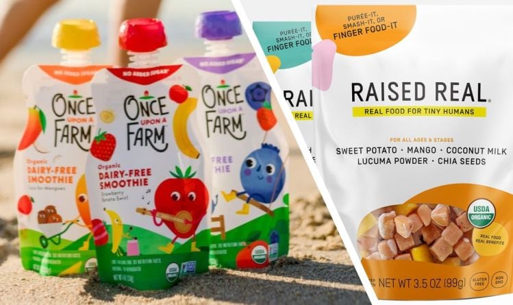 'A perfect fit for our portfolio...' Once Upon a Farm acquires direct to consumer baby food brand Raised Real