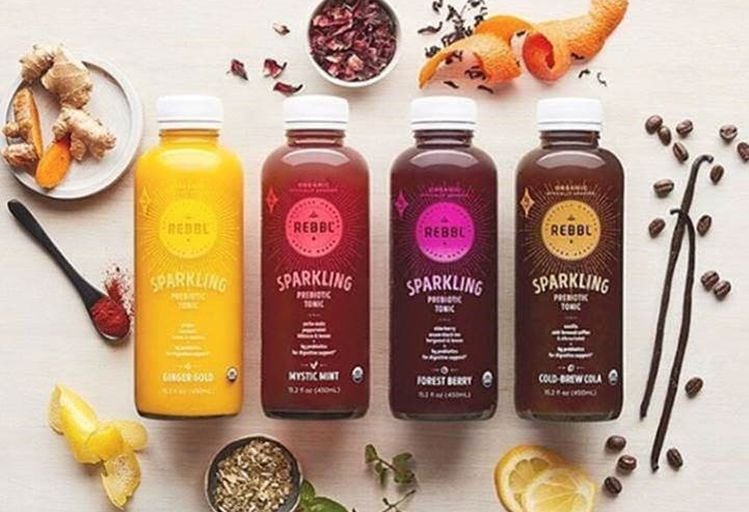 REBBL unveils sparkling prebiotic tonics