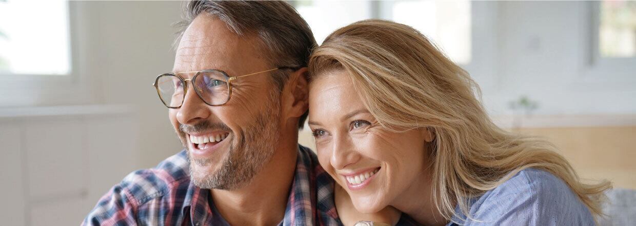 Happy healthy couple