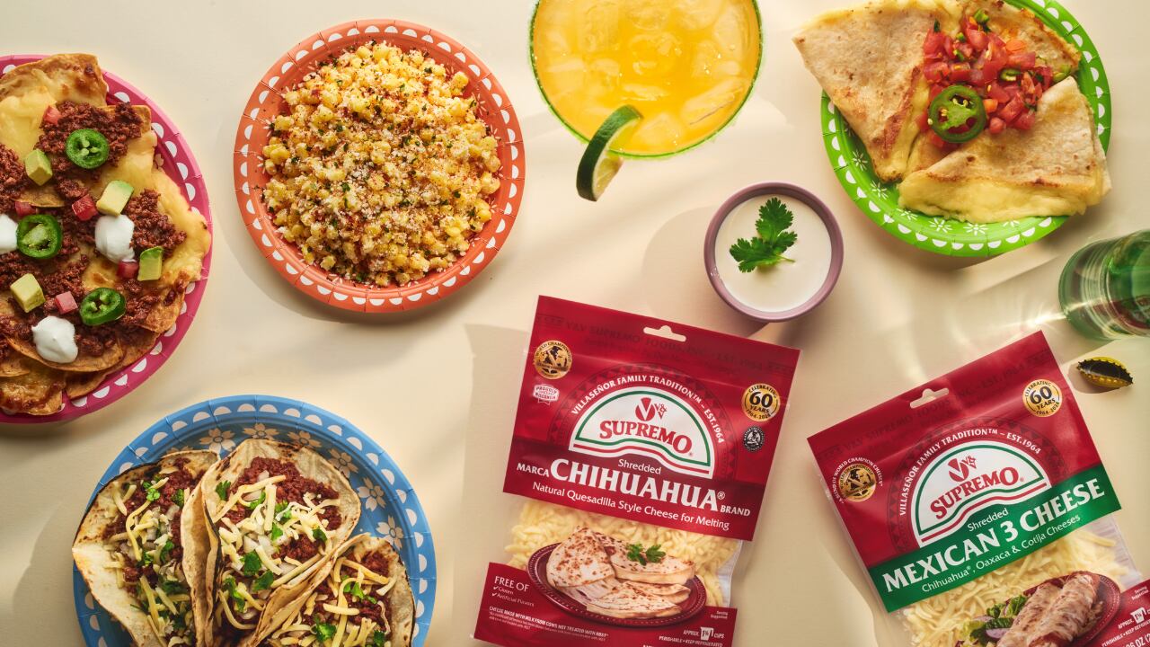 Recipes include Nacho Bar, Queso Fundido and Pineapple Chorizo Flatbread Pizza.