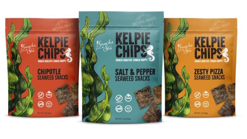 Snacks from the Sea readies Kelpie Chips for retail push with new packaging, formulation