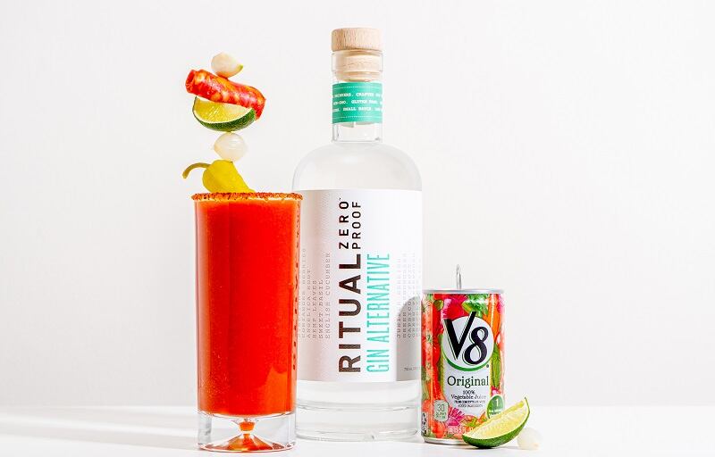 Ritual Zero Proof relies on partnerships with Campbell’s V8, others to drive sales without sampling