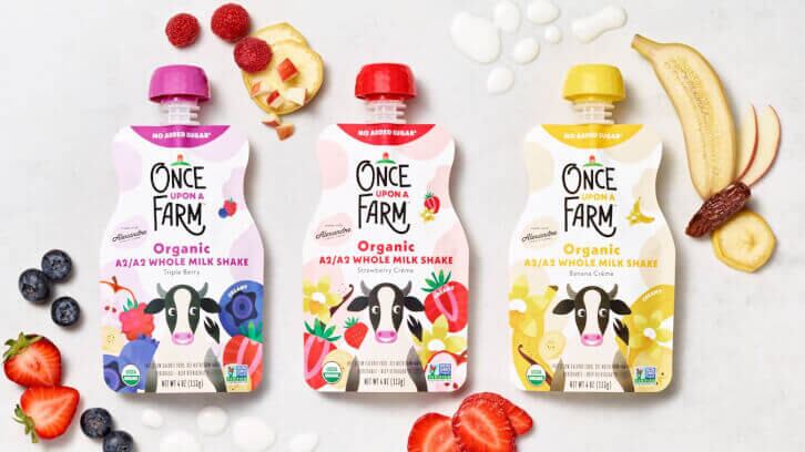 Once Upon a Farm unveils new dairy lineup, embraces regenerative farming