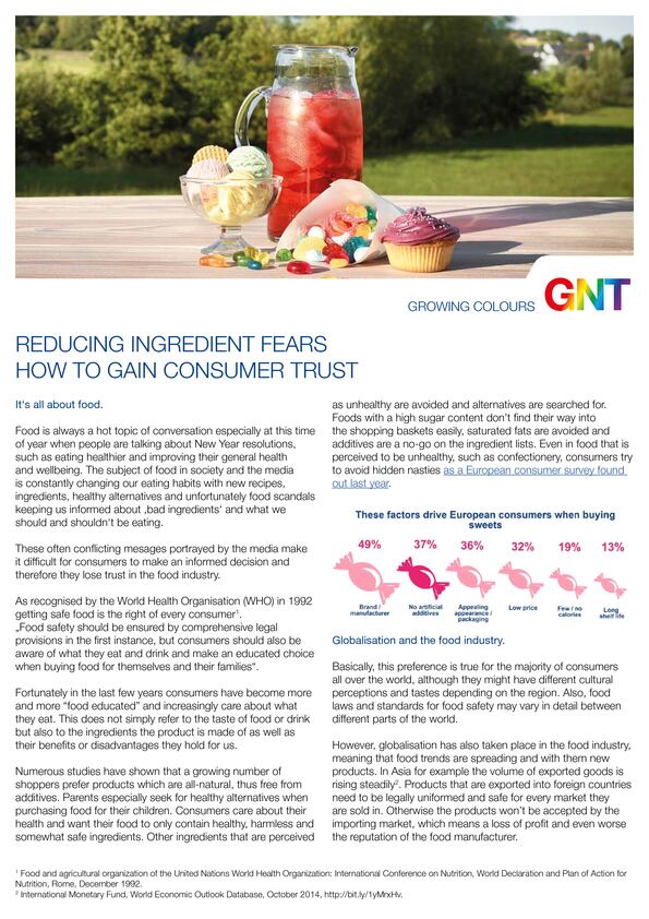 How to gain consumers trust