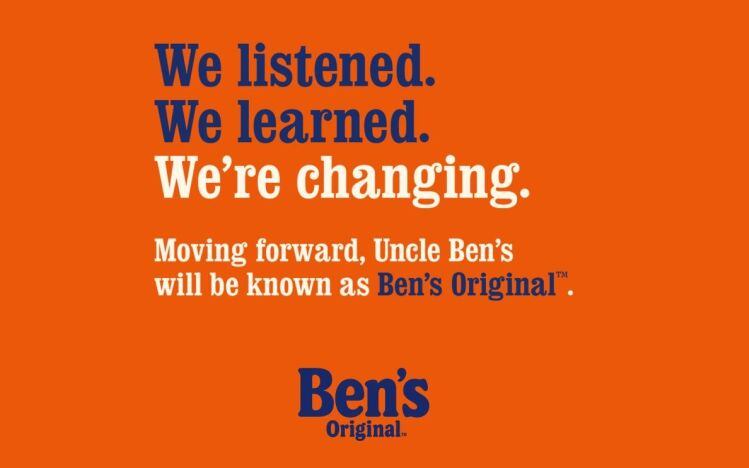 ‘We listened, we learned, we’re changing…’ Uncle Ben’s rebrands to more ‘inclusive’ Ben’s Original