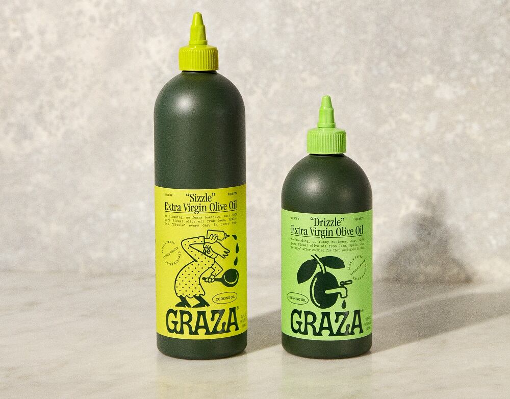 'This is an olive oil for everyone': Graza debuts premium, affordable olive oil in squeeze bottle format