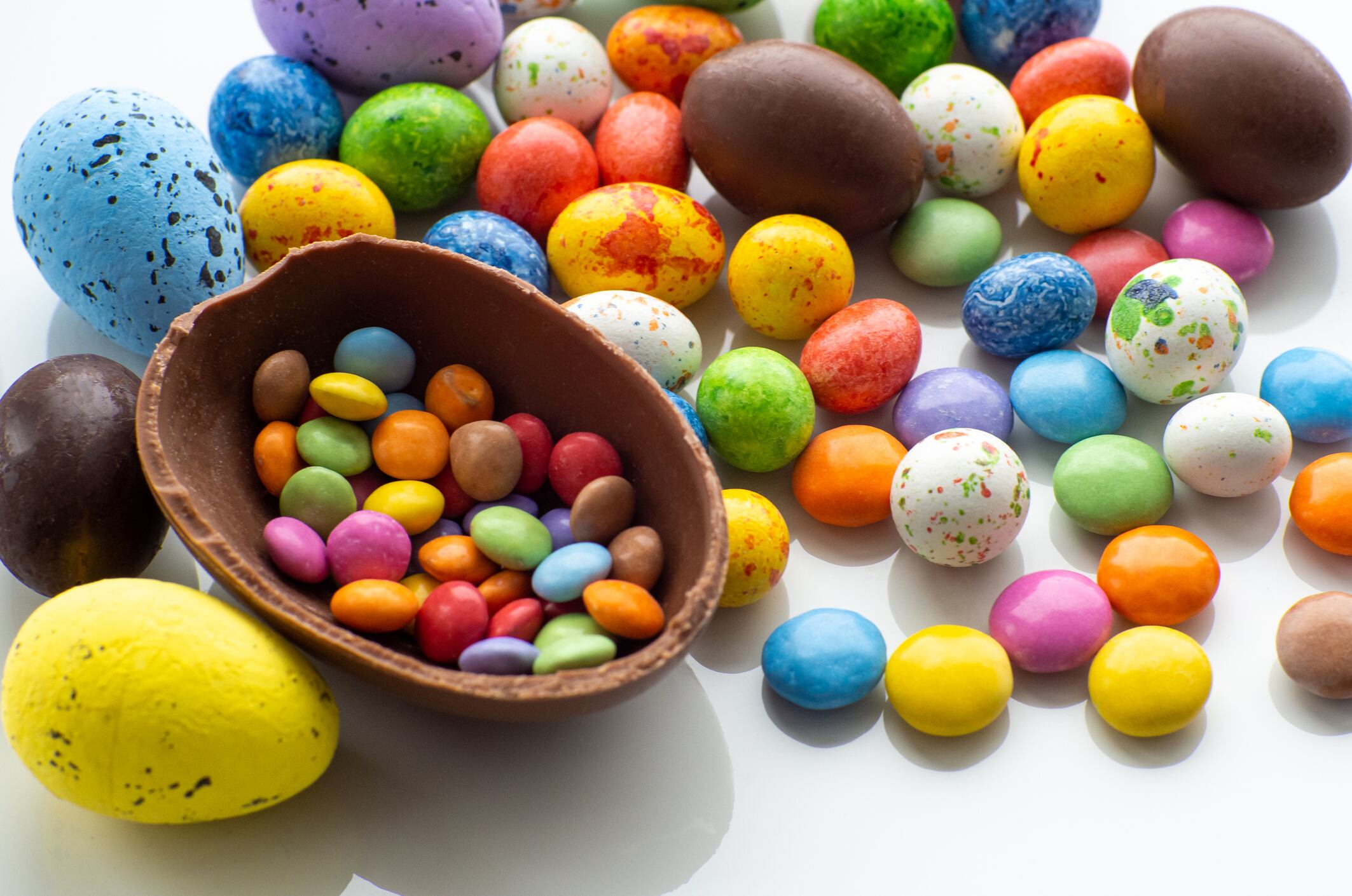 Companies are increasingly touting better-for-you alternatives to the annual sugar-packed holiday.