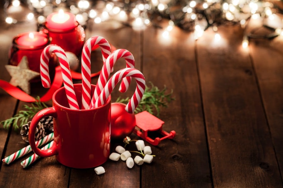 Candy canes all round: Americans set to spread Christmas holiday cheer with confectionery
