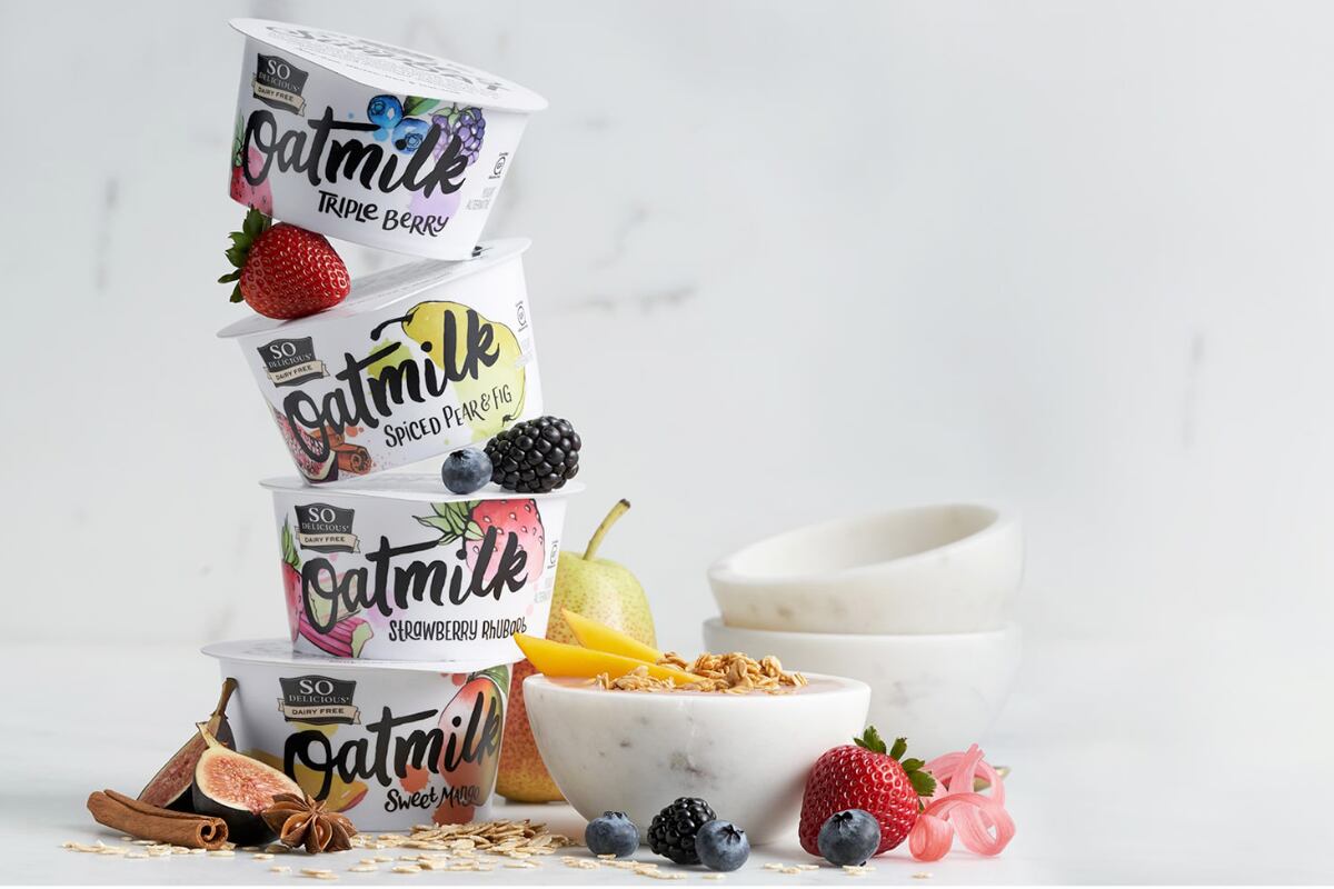 Danone sees strong sales of plant-based products while small-format bottled water drops 32%
