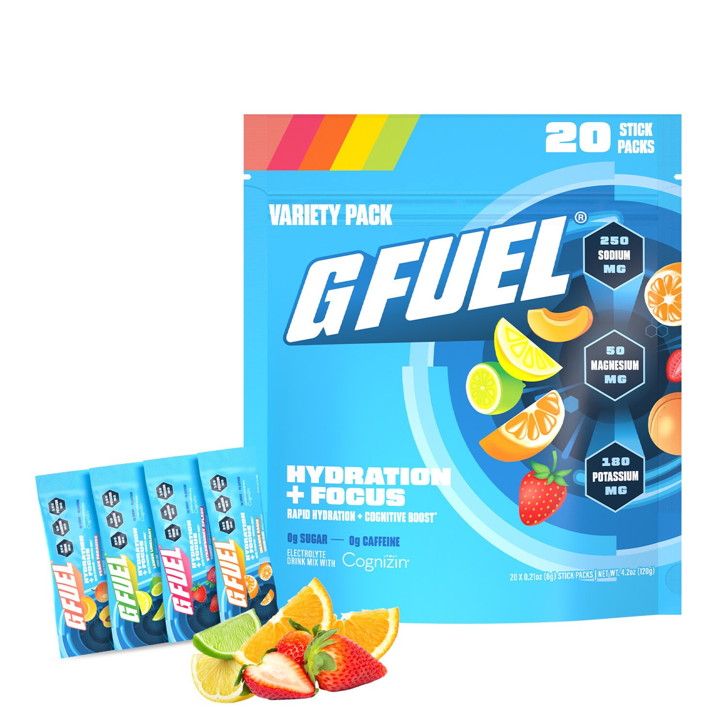 G Fuel launched its zero-sugar Hydration + Focus mix in early 2025.