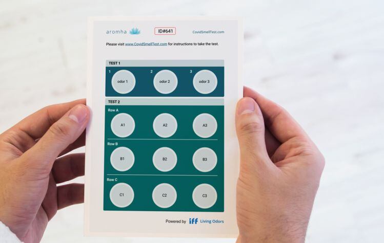 IFF teams up with medics to explore ‘smell test’ potential in early COVID-19 detection