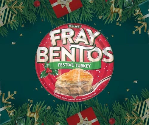 Fray Bentos festive pie