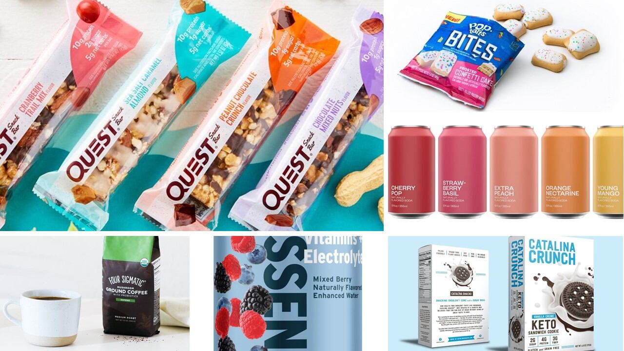 WATCH: NEW PRODUCTS GALLERY... From AvoCrazy avocado puffs to Talking Rain Essentials