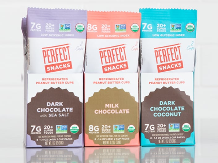 Perfect Snacks launches refrigerated peanut butter cups