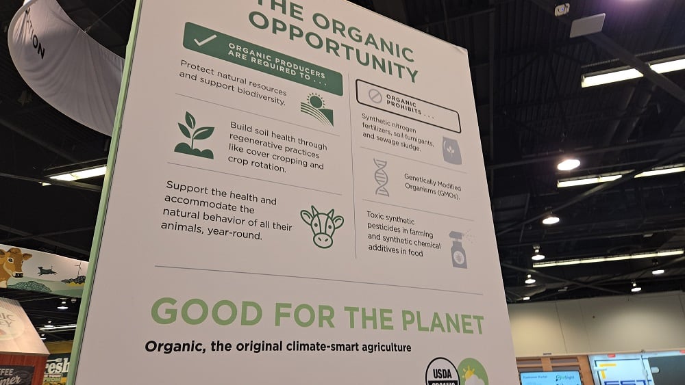 Organic industry lobbies to enhance seal’s advertising appeal & boost marketing