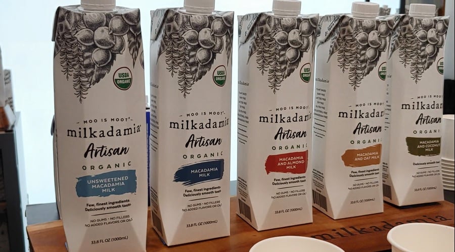 Milkadamia’s Artisan plant-based milks launch in refrigerated set, show ‘less is more’