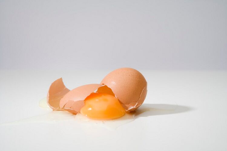 Broken egg