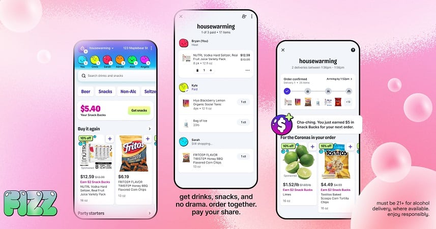 Inside Instacart’s app for Gen Z: Fizz joins the party