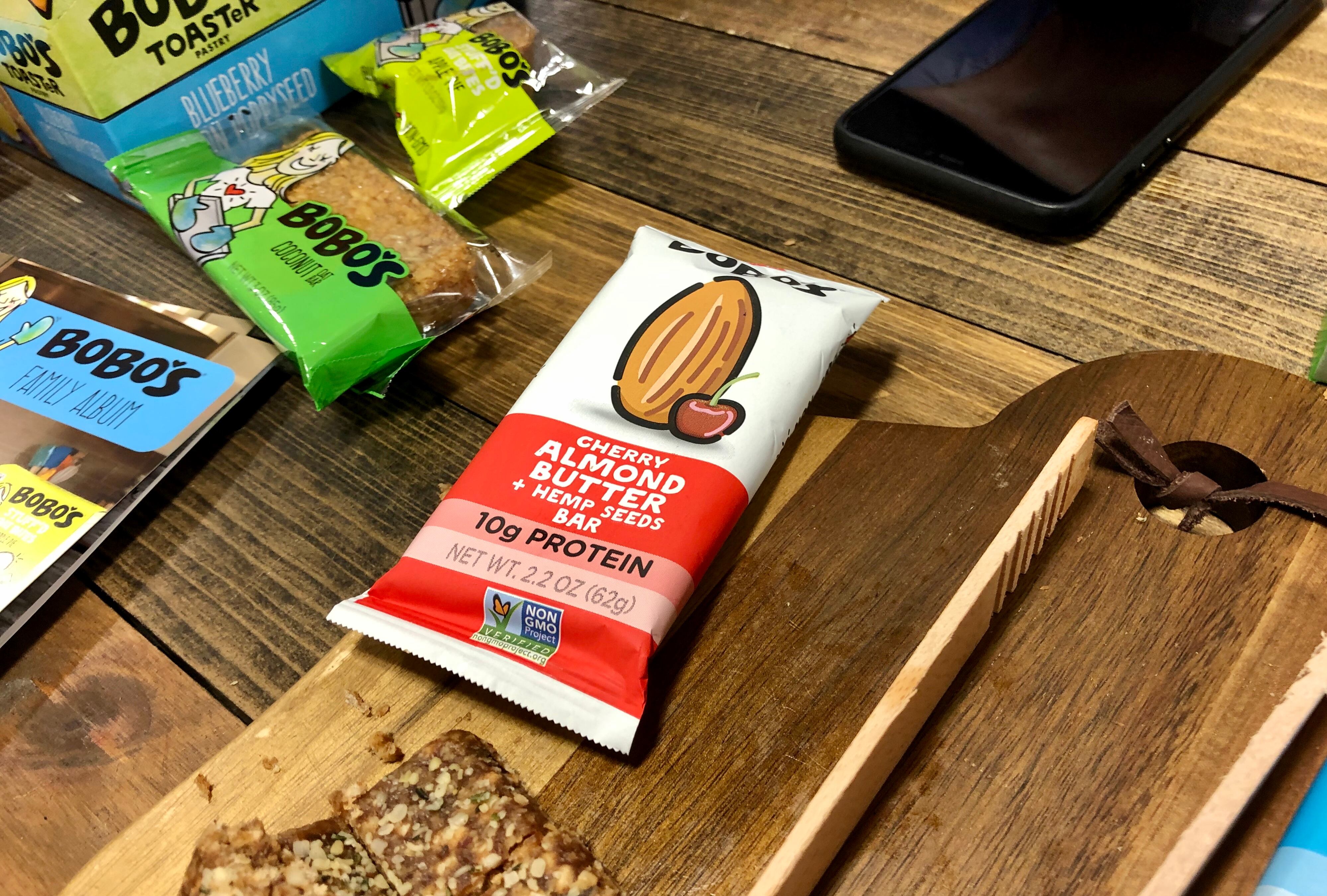 People want protein, but they don't always enjoy protein bars, says Bobo's... that's about to change