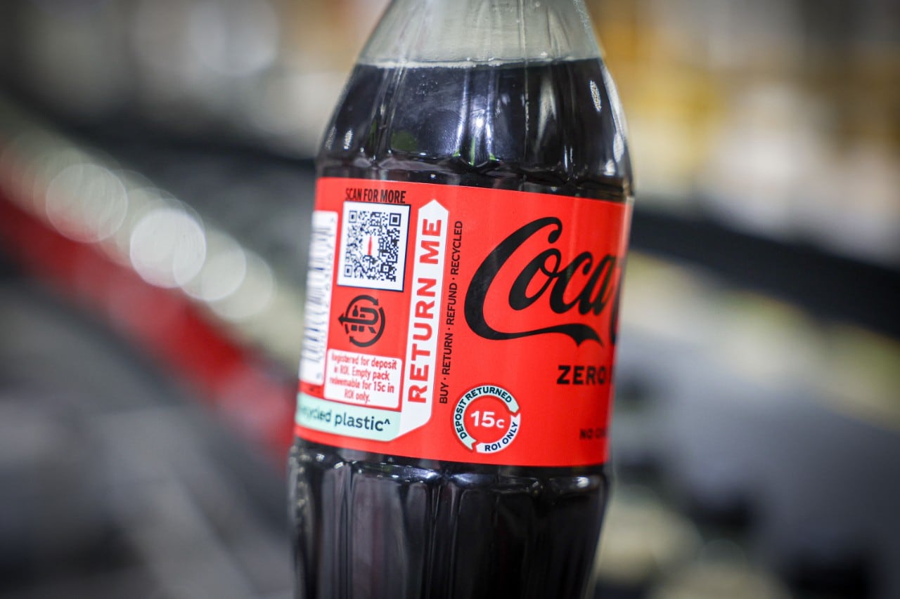 Bottle of Coke Zero