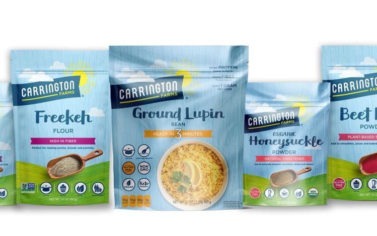 Carrington Farms unveils slew of new products