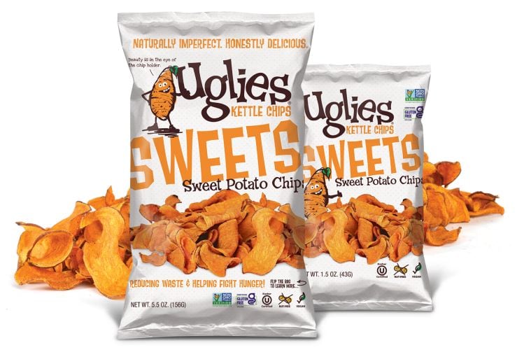 UGLIES brand expands into sweet potato chips
