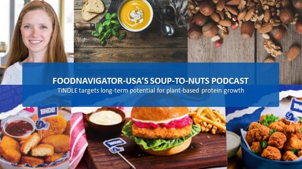 Soup-To-Nuts Podcast: TiNDLE sees long-term growth in plant-based despite current downturn