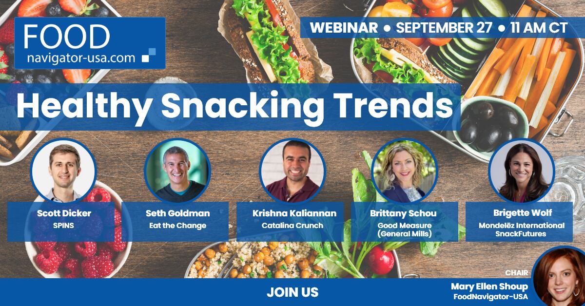 WEBINAR SEPT 27: Join SPINS, PepsiCo Foods, Mondelēz, Catalina Crunch and Eat the Change at Healthy Snacking Trends 