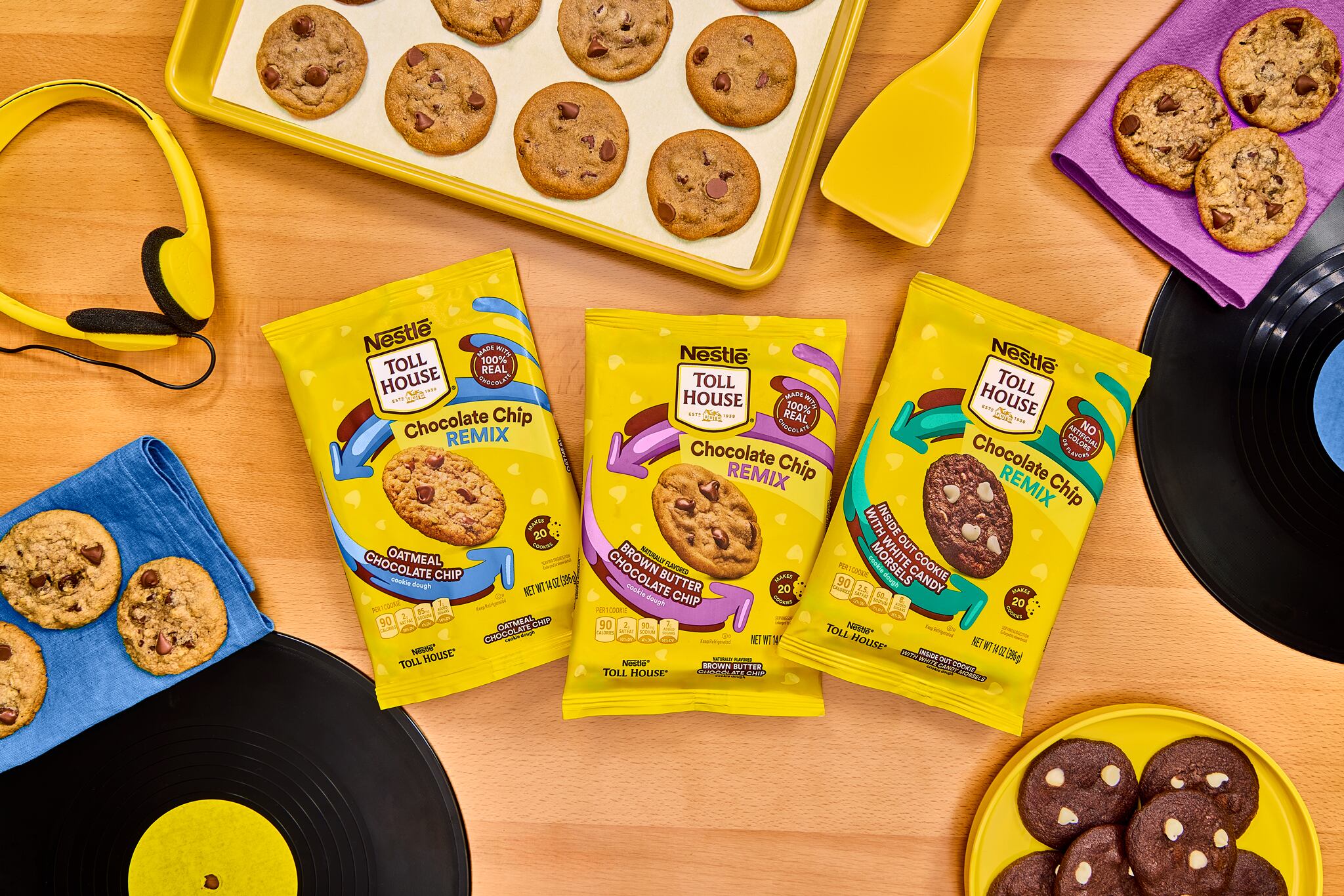 Nestlé Toll House reimagines its classic chocolate chip cookie dough with bold, trend-driven flavors while balancing nostalgia and convenience.