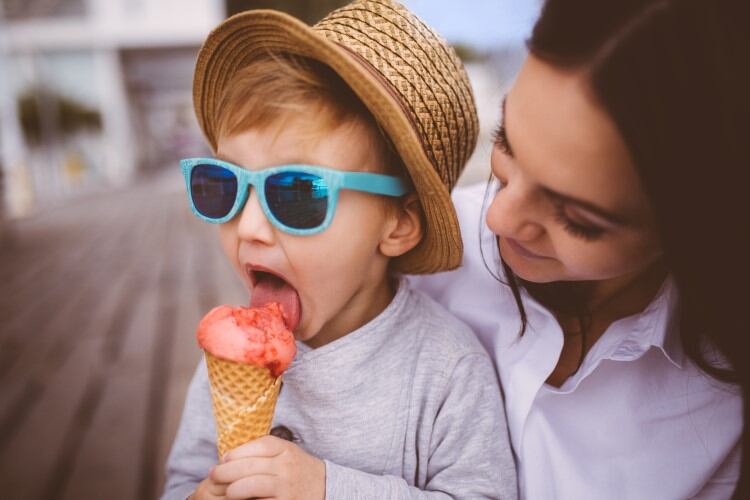 Parents indulge in ice cream more often than child-free adults, research finds