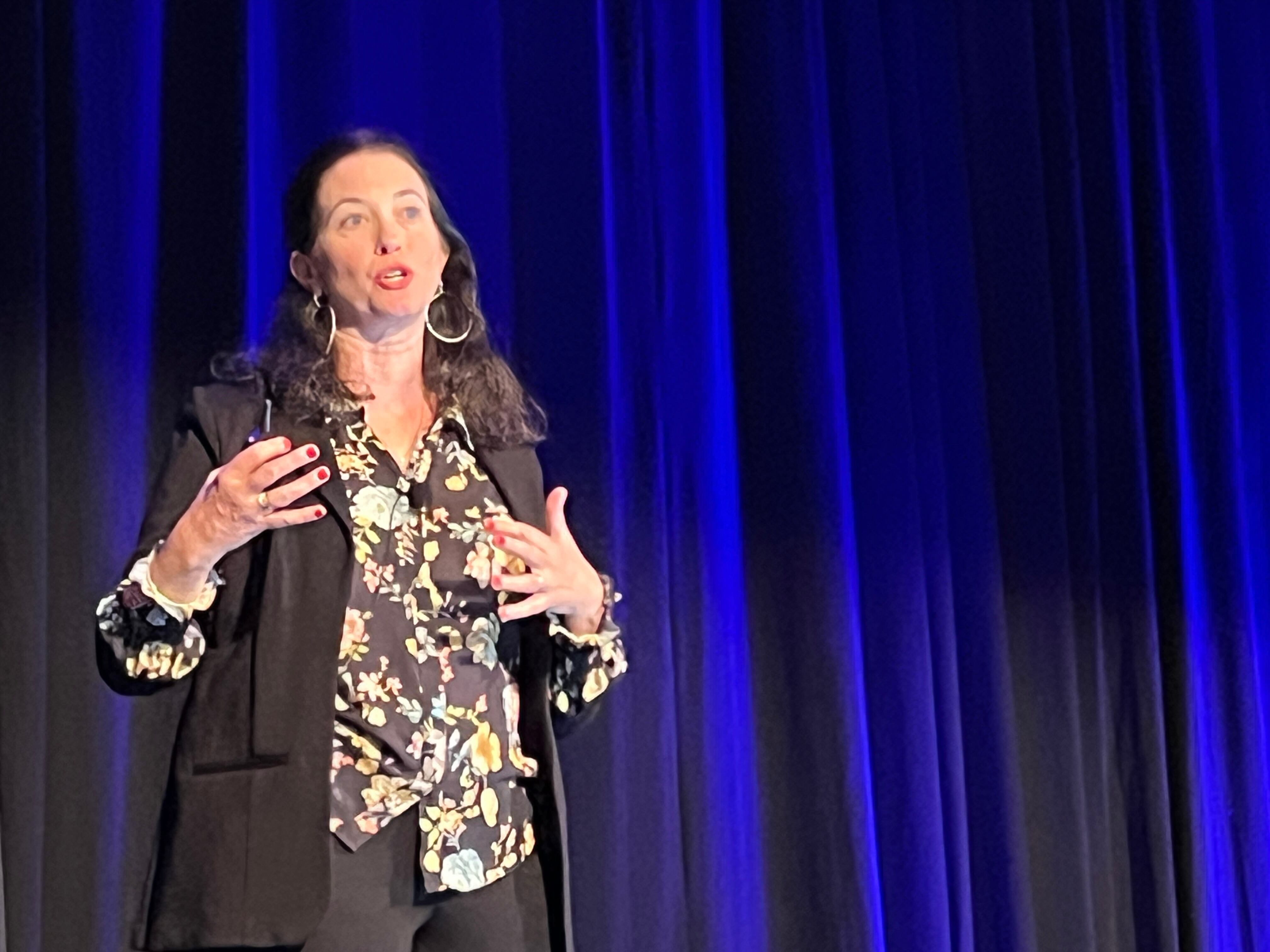 Rachel Dalton, head of retail insights North America at data analytics firm Kantar, discusses private label's meteoric rise at the Private Label Manufacturers Association’s 2025 Private Label Trade Show in Rosemont, Ill., on Nov. 16.