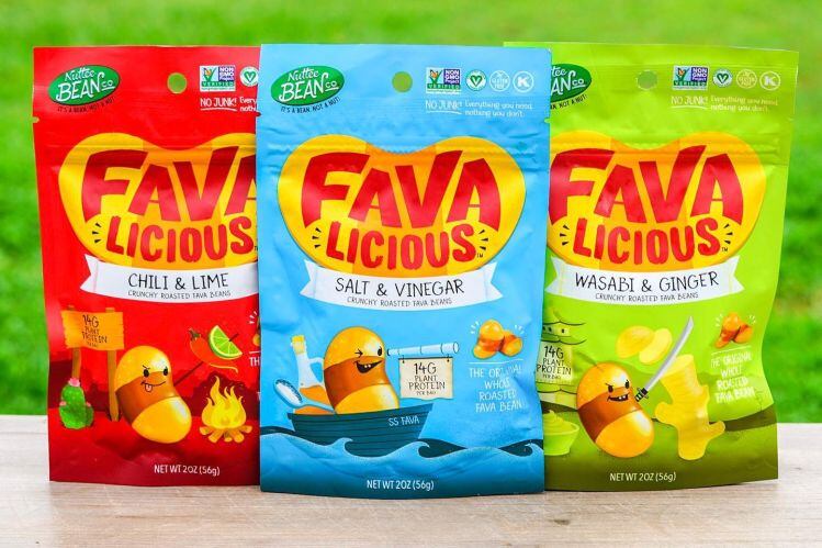 Nuttee Bean Co: Favalicious roasted fava bean snacks
