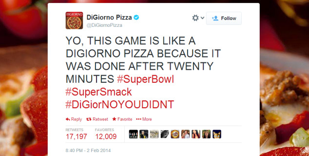 Super Bowl pizza