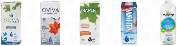 Canadian maple water brands