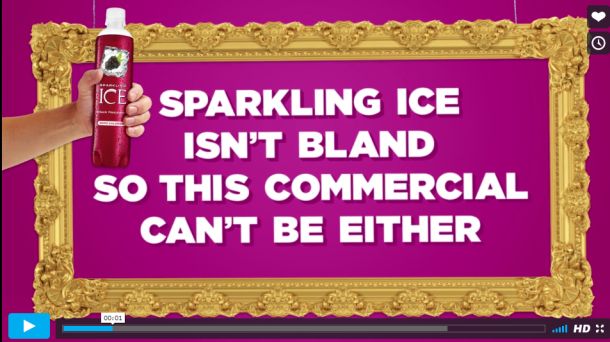 sparkling Ice commercial still