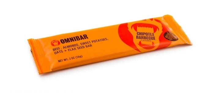 Omnibar blends oats and flax with beef in its bars
