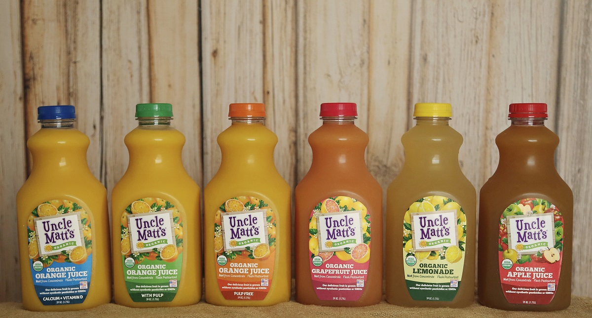 Uncle Matt’s Organic outpaces juice competition
