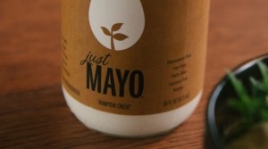 New Just Mayo label