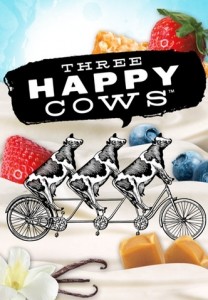 Three Happy Cows logo