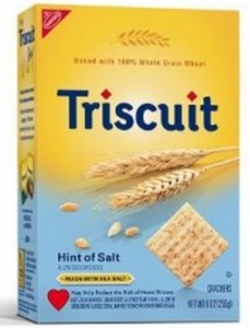 Triscuit hint of salt